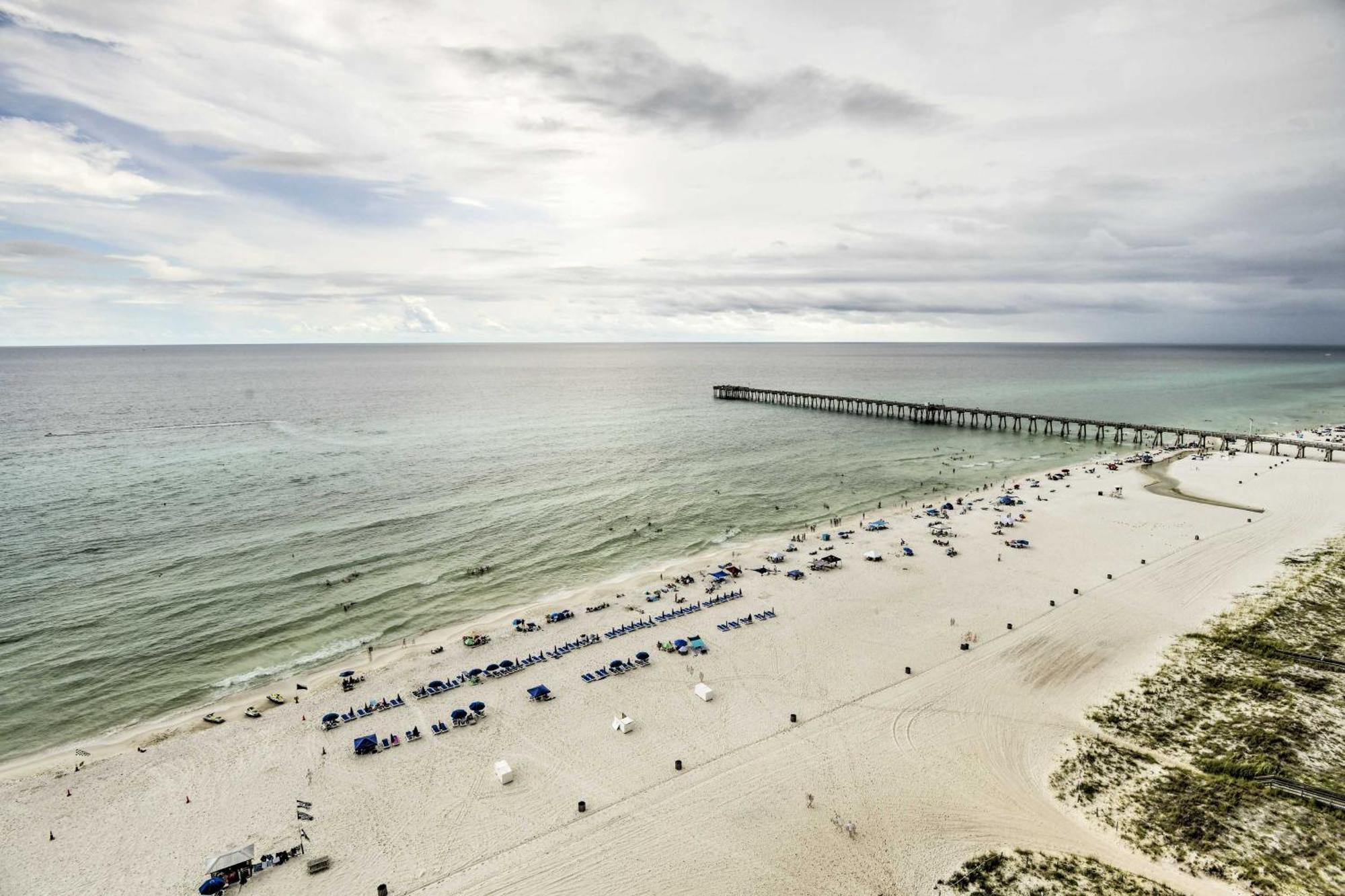 Oceanfront Pcb Condo With Gulf Views And Pool Access! Панама Сити Бийч Екстериор снимка