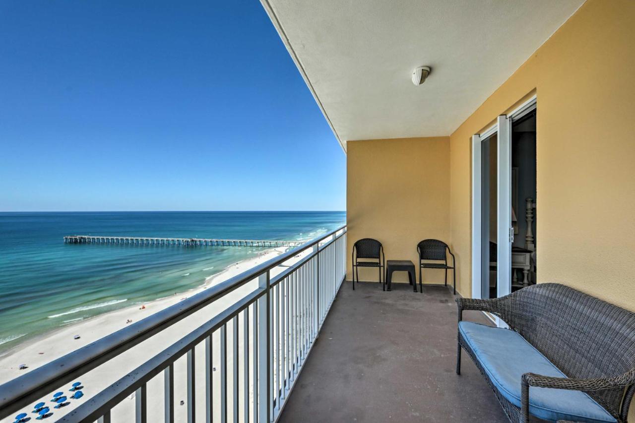 Oceanfront Pcb Condo With Gulf Views And Pool Access! Панама Сити Бийч Екстериор снимка